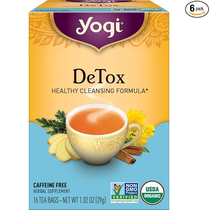 Yogi Tea - DeTox Tea Shipping to USA, Canada & Europe