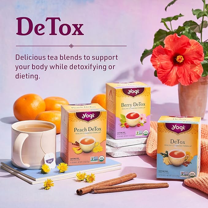 Yogi Tea - DeTox Tea Shipping to USA, Canada & Europe